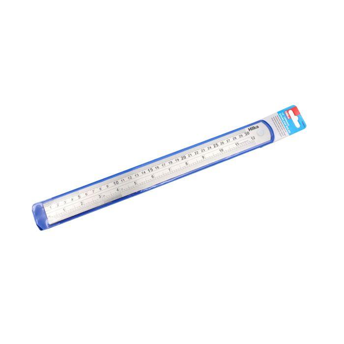 [HIL75600012] Hilka 300mm Matt Stainless Ruler