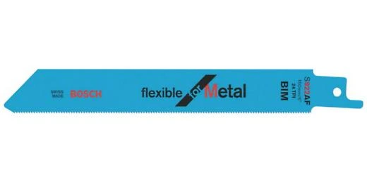 [JS922AF] Bosch 100mm Sabre Saw Blade Flexible For Metal S922AF