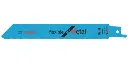 Bosch 100mm Sabre Saw Blade Flexible For Metal S922AF