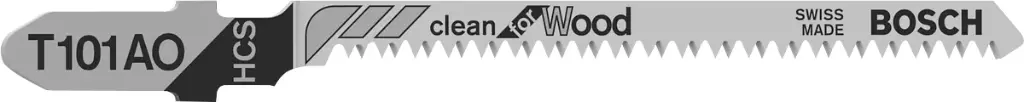 T101AO Bosch Jigsaw Blades Clean for Wood