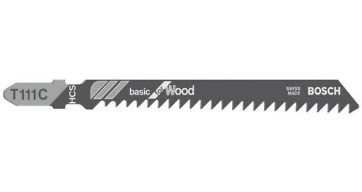 Bosch Jigsaw Blades Basic for Wood T111C