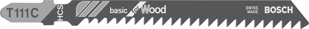 [JT111C] Bosch Jigsaw Blades Basic for Wood T111C