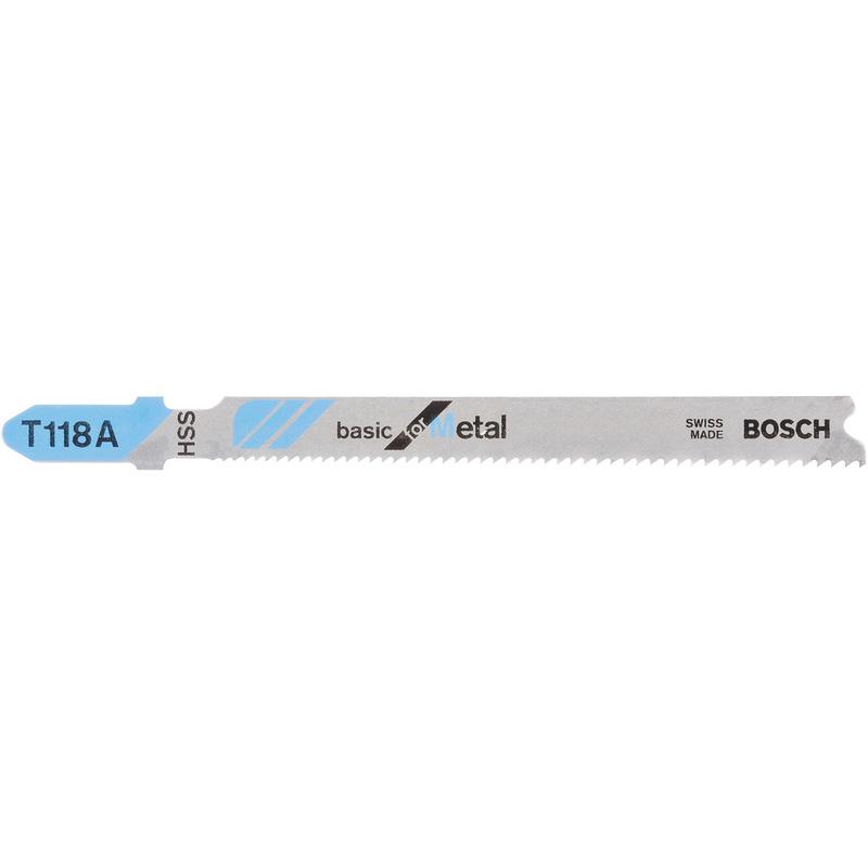 Bosch Jigsaw Blades Basic for Metal T118A