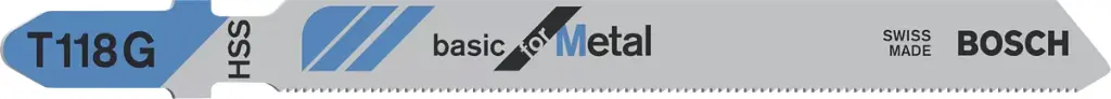 Bosch Jigsaw Blades Basic for Metal T118G