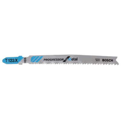 [JT123XF] Bosch Jigsaw Blades Progressor for Metal T123XF