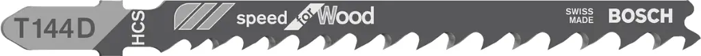 [JT144D] Bosch Jigsaw Blades Speed for Wood T144D