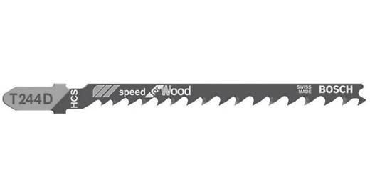 Bosch Jigsaw Blades Speed for Wood T244D
