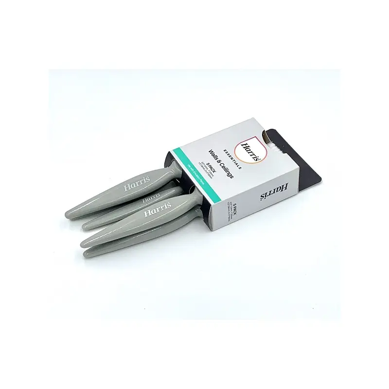 Harris Essentials Pack of 5 Paint Brushes for Emulsion
