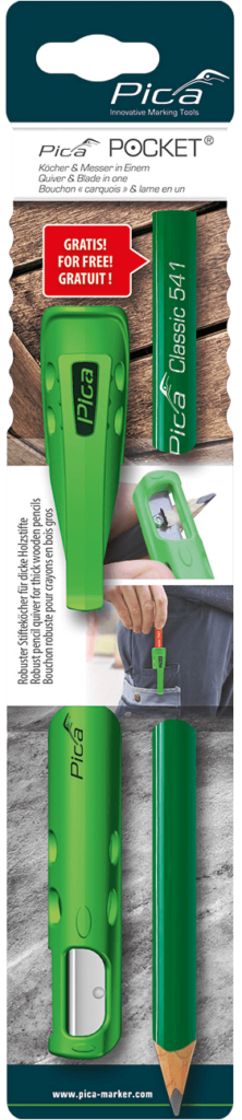 [PICA505-02] Pica Pocket Stonemason Pencil with Quiver