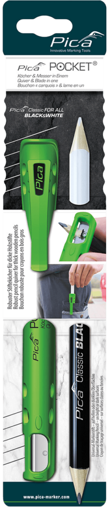 Pica Pocket (Black & White Pencil & Quiver)