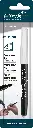 Pica Classic Permanent-Pen Instant White Round tip 1-2mm blister