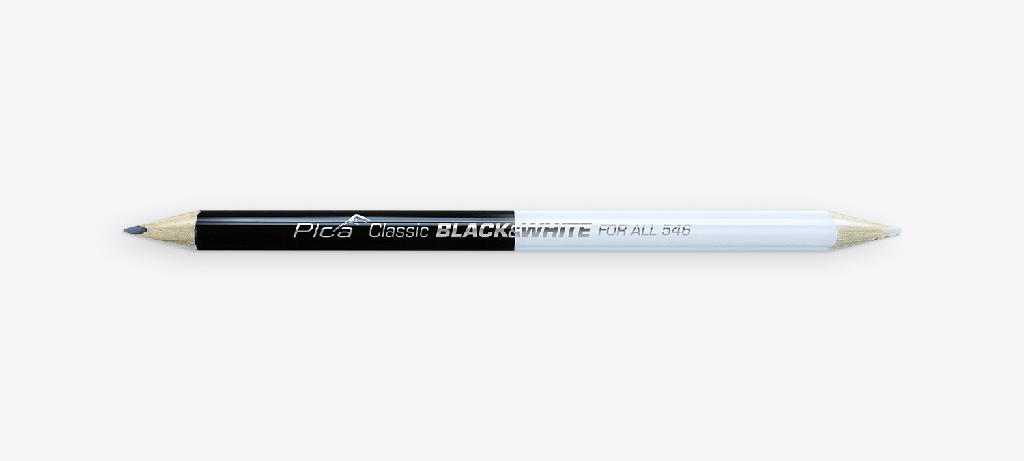 [PICA546-24-50] Pica Classic Black & White Pencil 23cm
