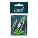 Pica Spare Set of Erasers for Pica Fine Dry