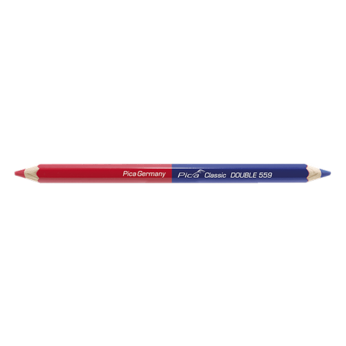 [PICA559-50] Pica Classic Double Ended Pencil Blue-Red