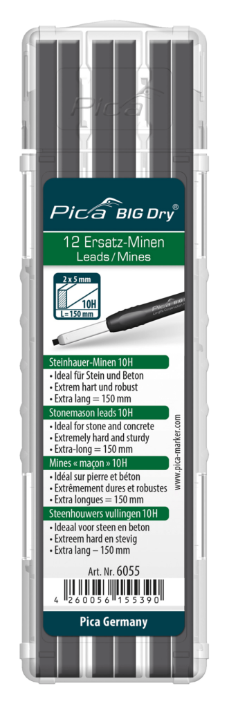 Pica Big Dry Refill-Set Stonemason 10H
