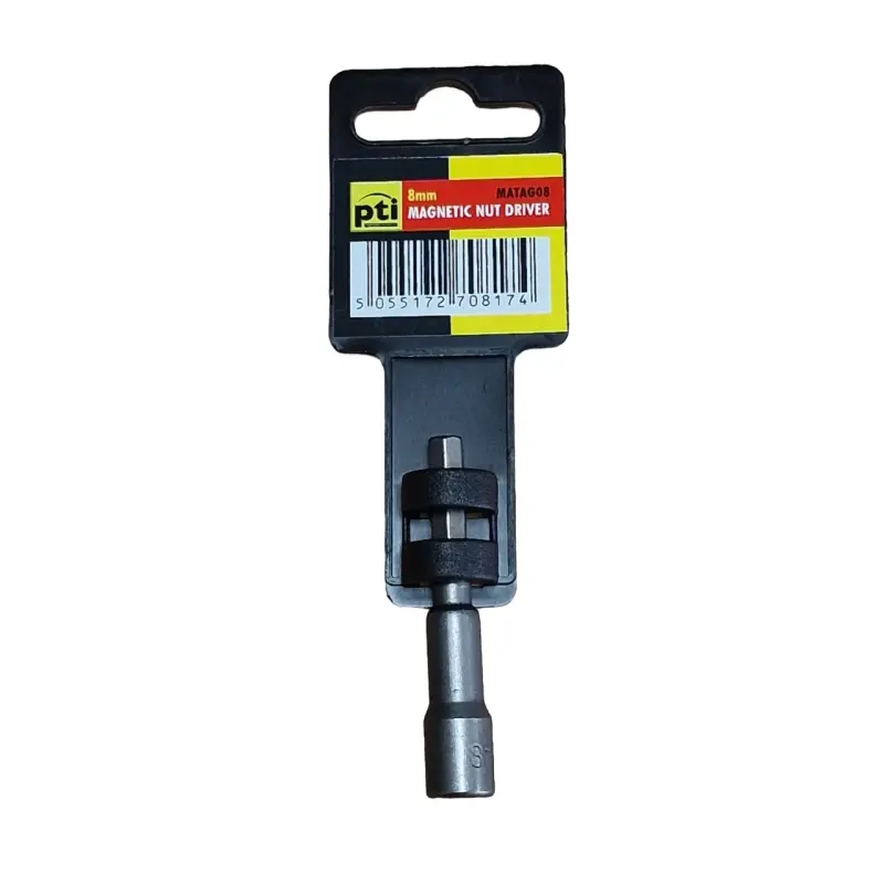 [MATAG08] PTI Magnetic Nut Drivers with Hanging Tag (8.00mm)