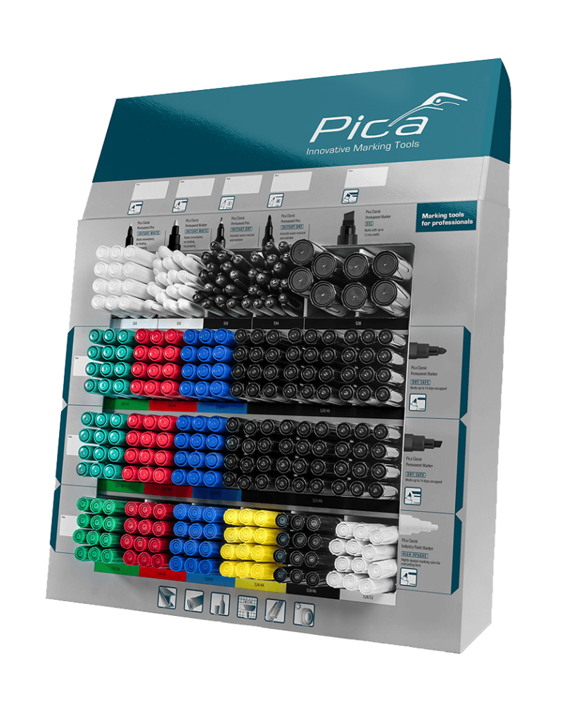 Pica Marker Display Cartonboard