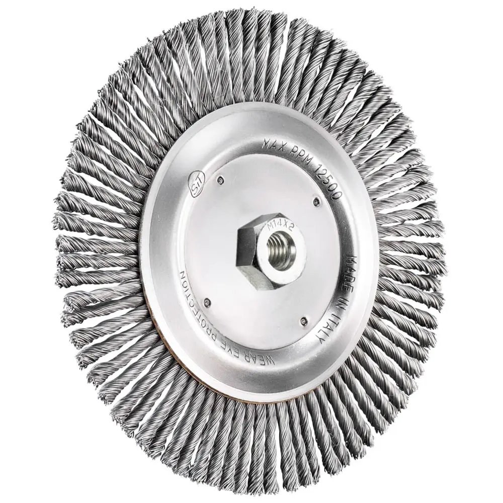 [PJW-0518] SIT 178mm x M14 Steel Twist Knot Brush UZ178
