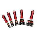 PTI Stiff Blade Scrapers with Soft Grip Handle