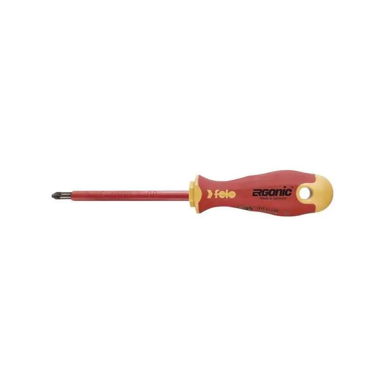 [PJW-F417-102-90] Felo Screwdriver PZ1 +/- VDE Ergonic Gel Grip