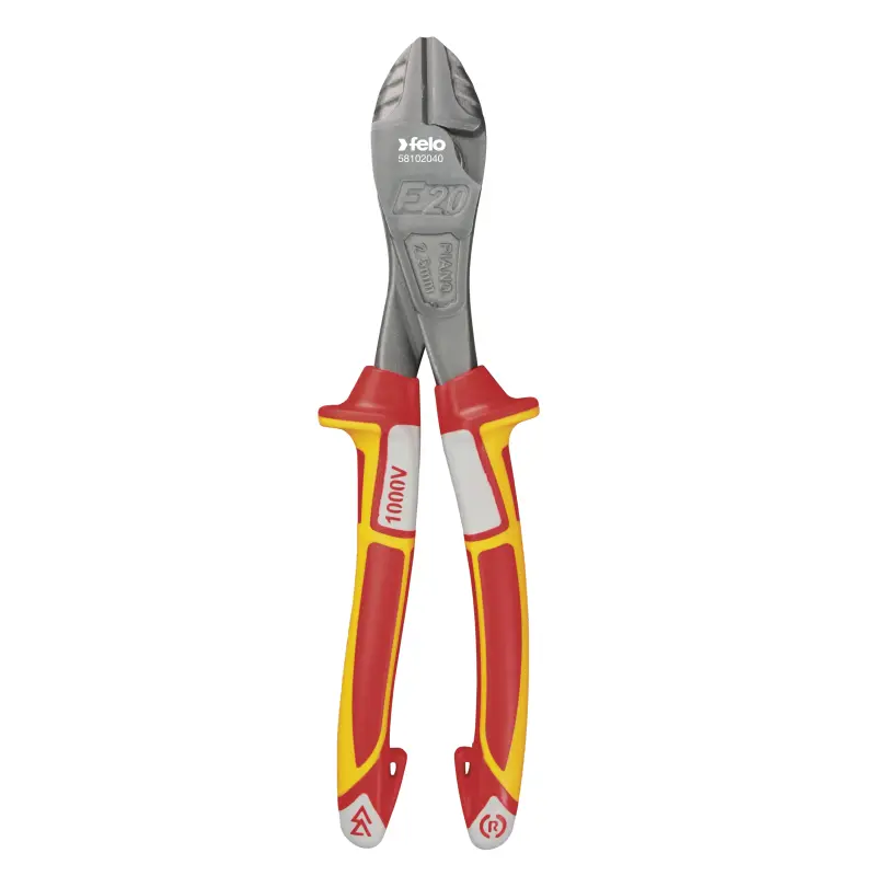 Felo 200mm Heavy Duty VDE Side Cutting Pliers