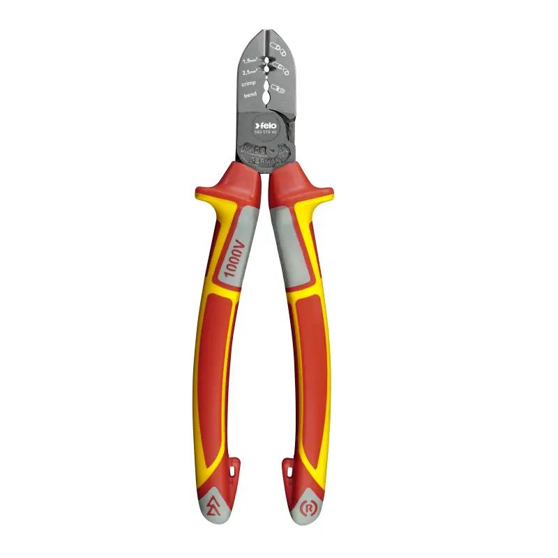 Felo 190mm VDE Side Cutting Pliers