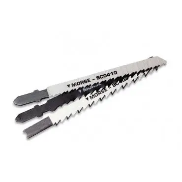 [PJW-MK113C5] Morse 75mm 12tpi HSS Milled Jigsaw Blade - Pack 5