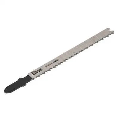 Morse 100mm 12tpi CV Double Cut Jigsaw Blade - 5 Pack