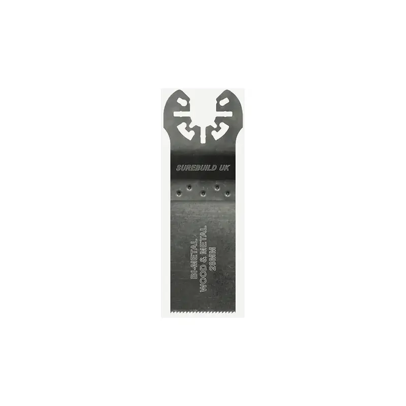Surebuild 28mm Bi-Metal Multitool Sawblade for Metal, Wood & Plastic