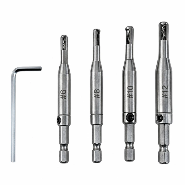 [PTI0148] PTI 4pc Hinge Drill Guide Set