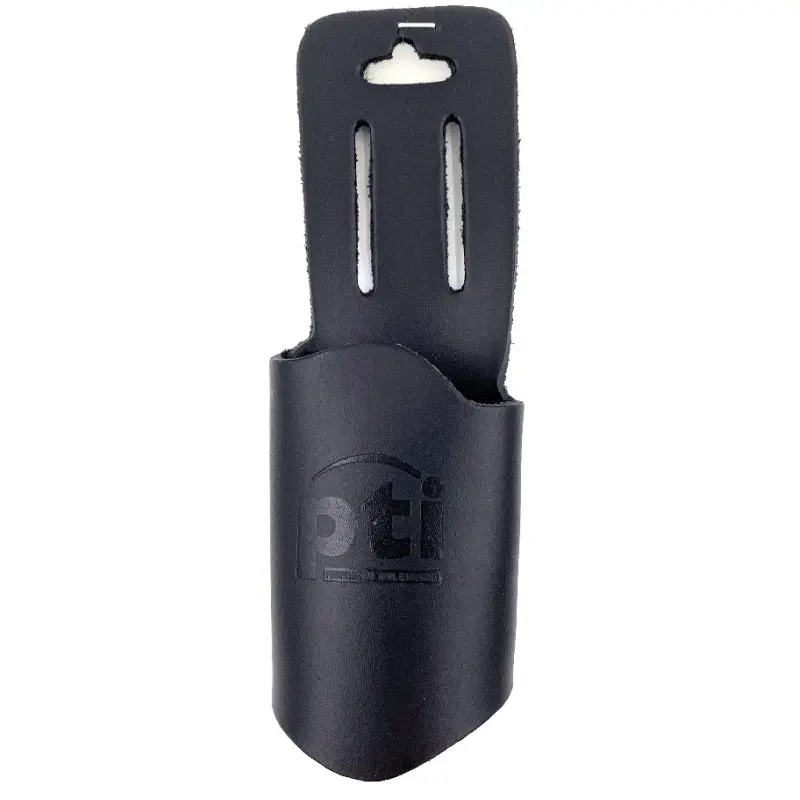 [PTI0169BLK] PTI Premium Black Leather Snip Holder