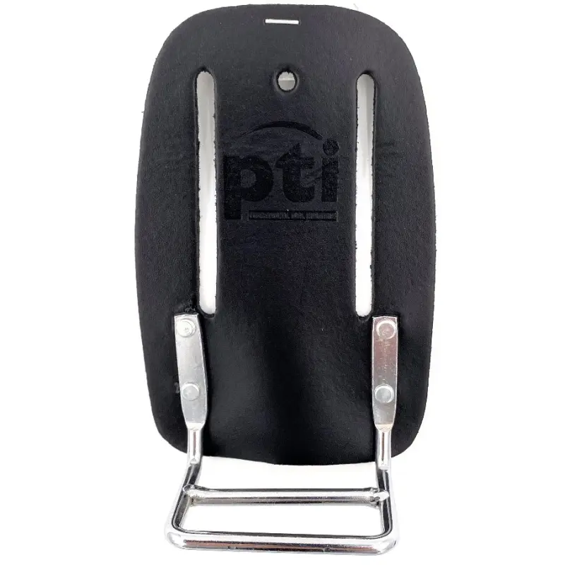 [PTI0214BLK] PTI Premium Black Leather Steel End Cutter / Nipper Holder