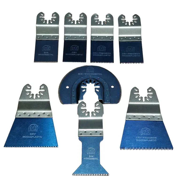 PTI 8pc Multitool Blade Kit