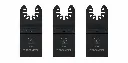 PTI 34mm Bi-Metal Plunge Multitool Blade Set Pk3