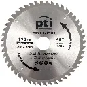 PTI 190mm x 48T x 30mm Circular Saw Blade