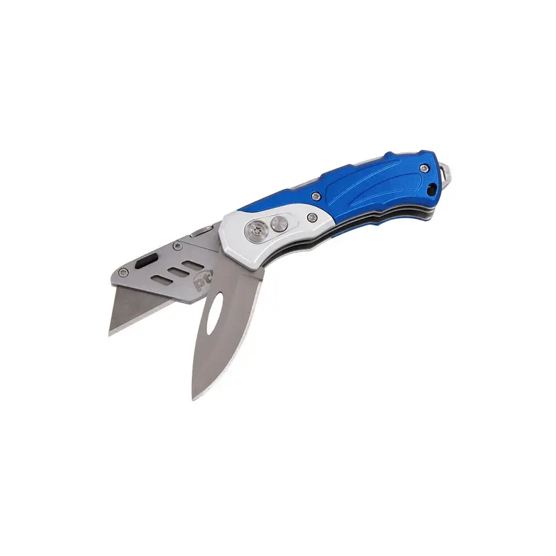 [PTI0278] PTI Dual Blade Folding Utility Knife