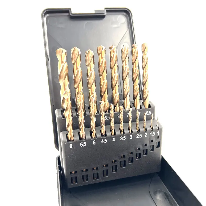 [PTI0279] PTI 19pc HSS Cobalt Drill Set