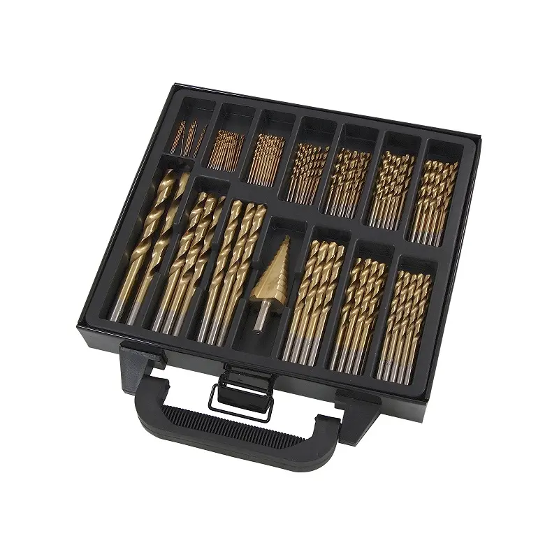 PTI 119pc HSS Jobber 1.0mm to 10mm with Step Drill 4-25mm