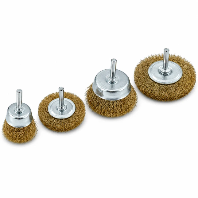 [PTI0365] PTI 24pc Wire Brush Set Display with 1/4" Shank