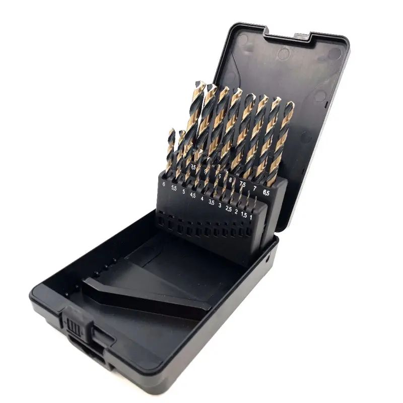 [PTI0721] PTI 19pc Black Bronze Oxide HSS Drill Set