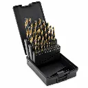 PTI 25pc Black Bronze Oxide HSS Drill Set 1-13mm x 0.5mm