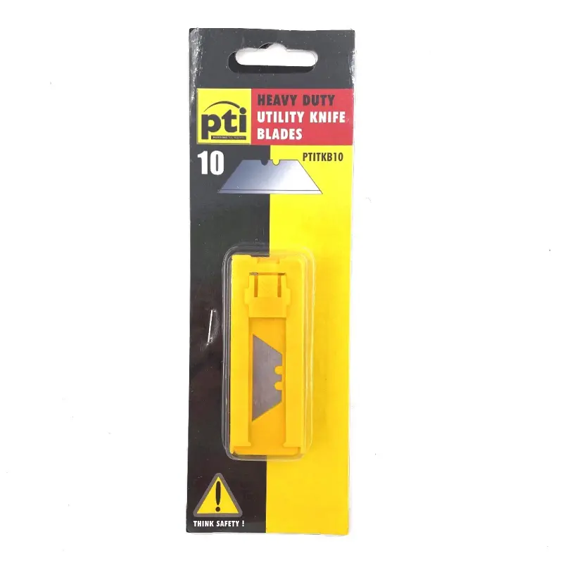 PTI Heavy Duty Utility Knife Blade 10 Pack