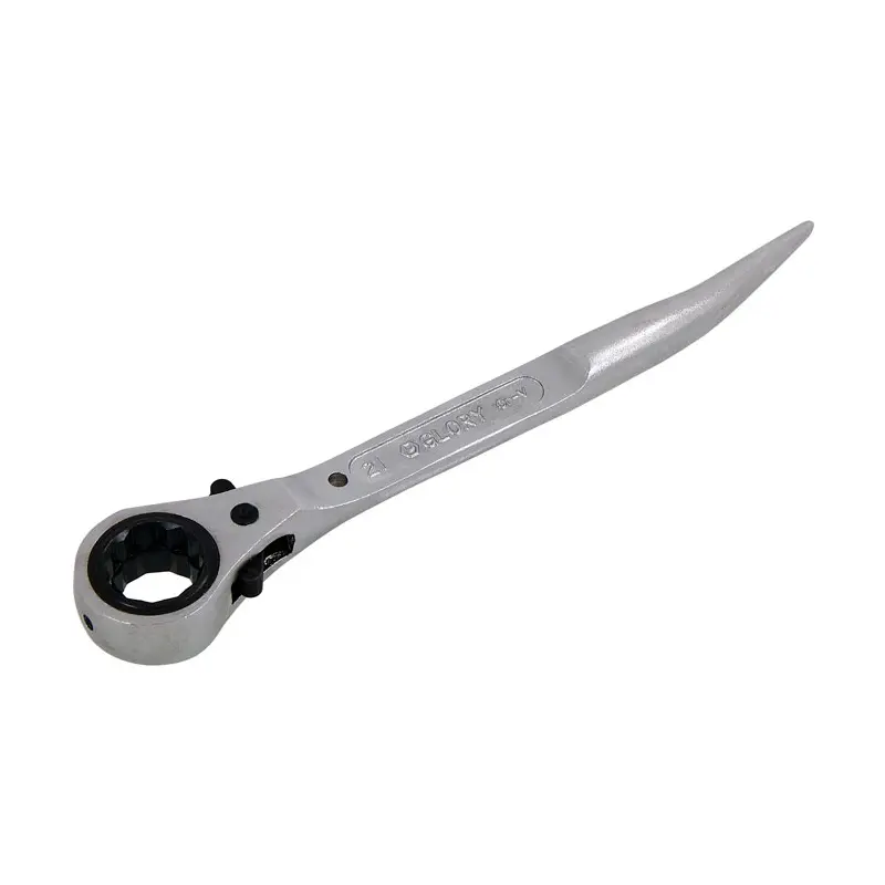 19 X 21 SHORT TAIL THIN RATCHET WRENCH FLAT