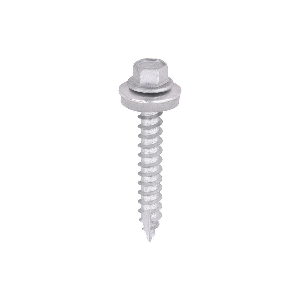 Timco 6.3 x 45 Slash Point Screw 16mm Washer BX100