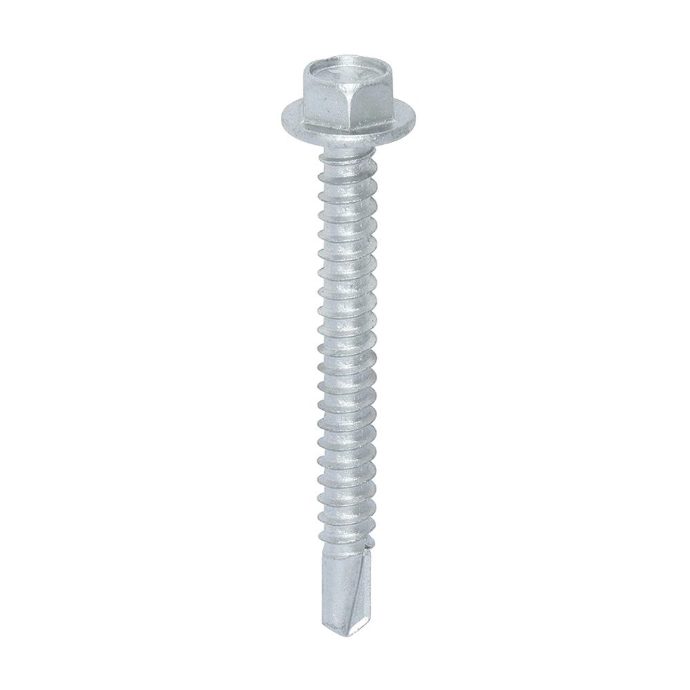 Timco 5.5 x 50 Hex Screw Light Section No Washer BX100