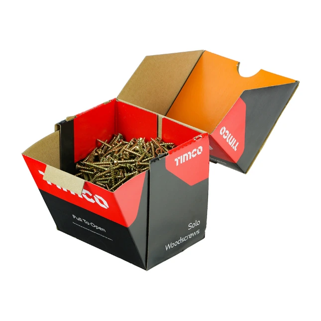 Timco Solo Chipboard & Woodscrews - Industry Pack - PZ - Double Countersunk