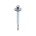 Timco Metal Construction Heavy Section Screws - Hex - EPDM Washer - Self-Drilling - Zinc
5.5 x 55