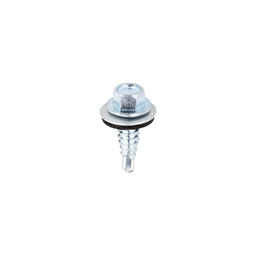 Timco 6.3 x 22 Stitch Screw 16mm Washer Bag 100