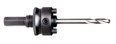 Starrett A2E Quick-Hitch Arbor to suit 32 - 210mm Holesaws