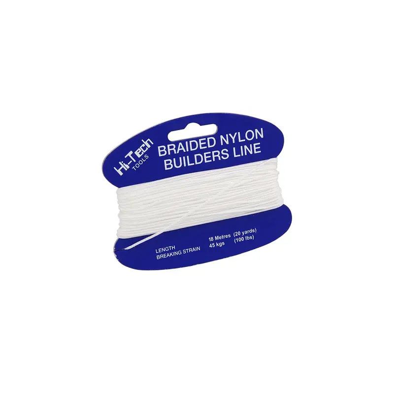 Hi-Tech 18 Metre Builders Line with 23 Kilo Breaking Strain